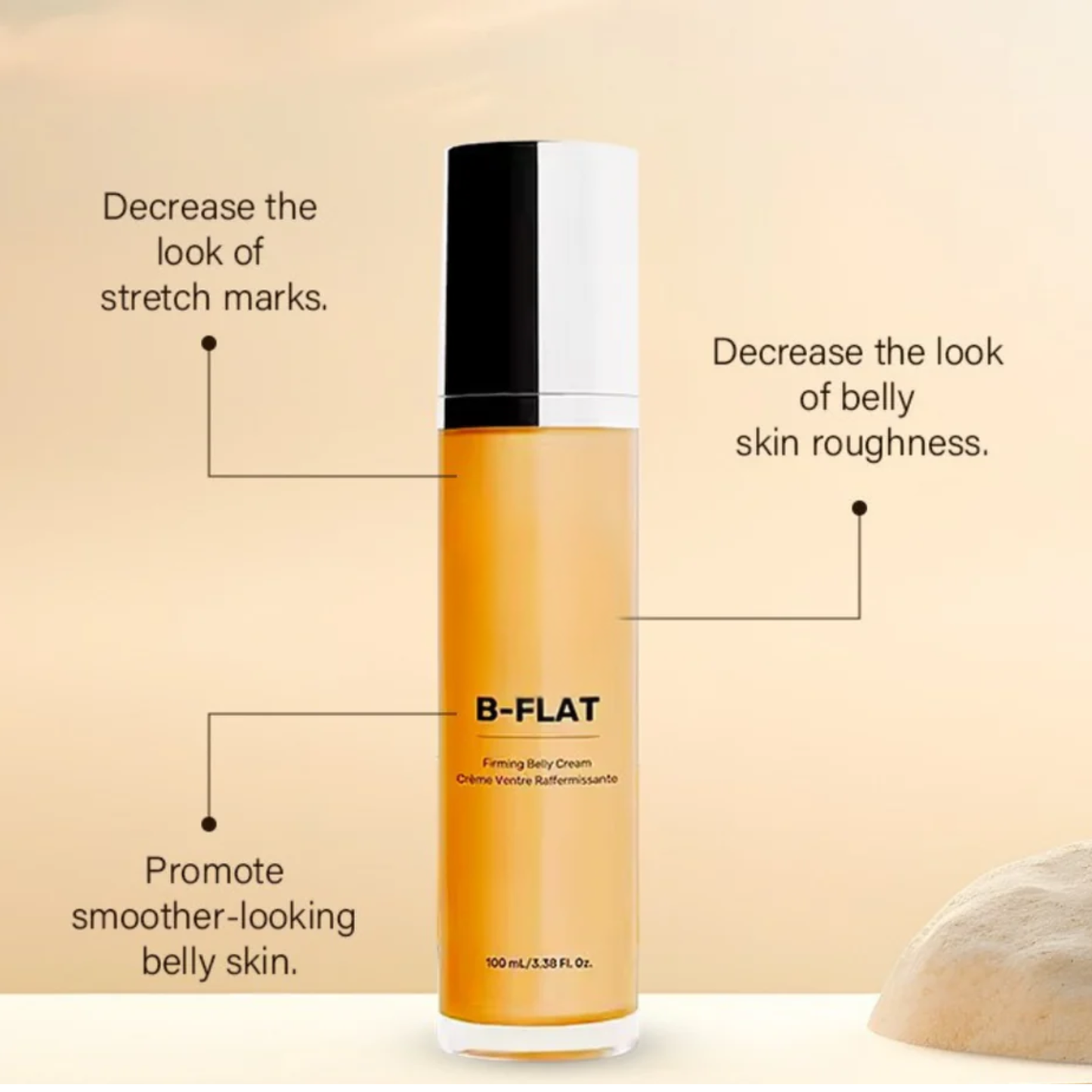 Bodevey  B-FLAT creme    Verstevigt de huid.