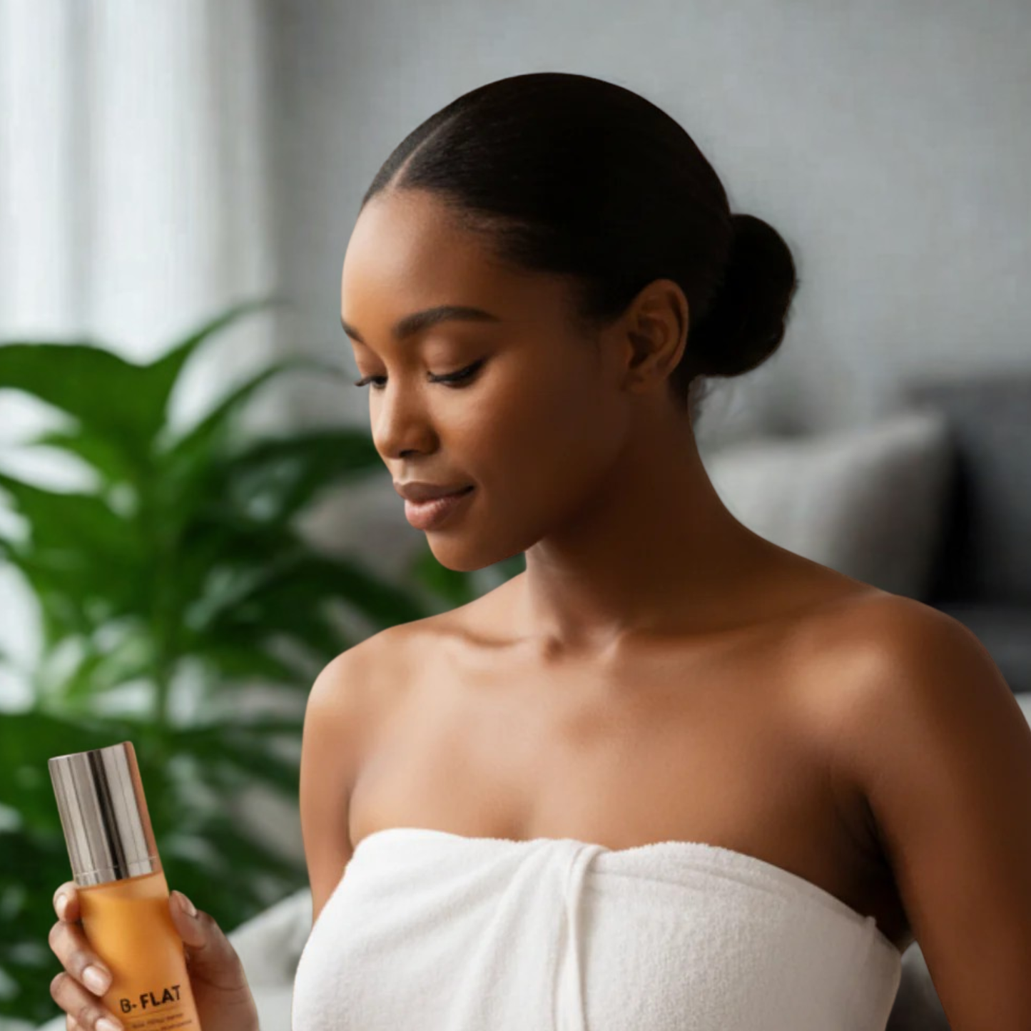 Bodevey  B-FLAT creme    Verstevigt de huid.